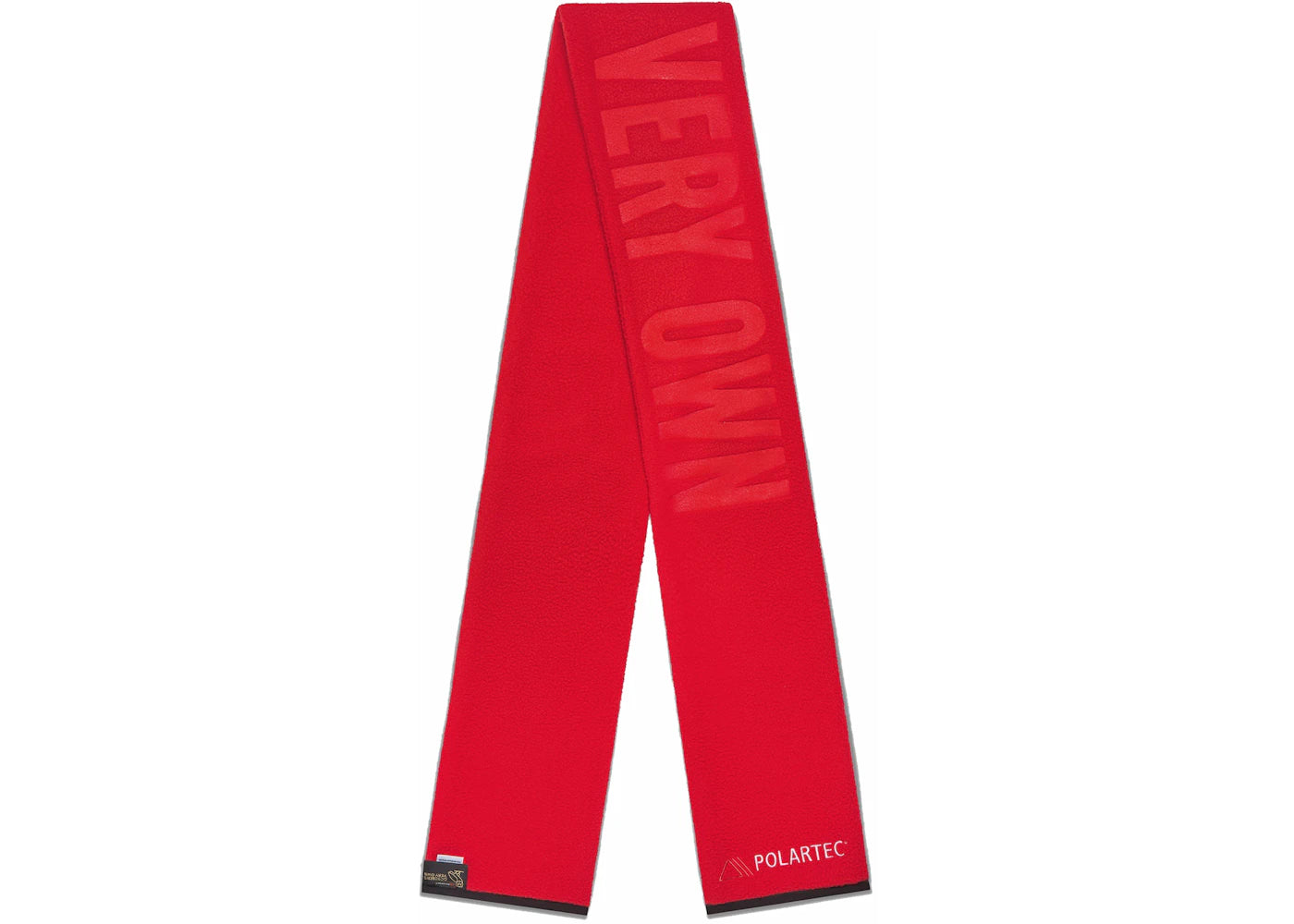 OVO Polartec Fleece Scarf Red