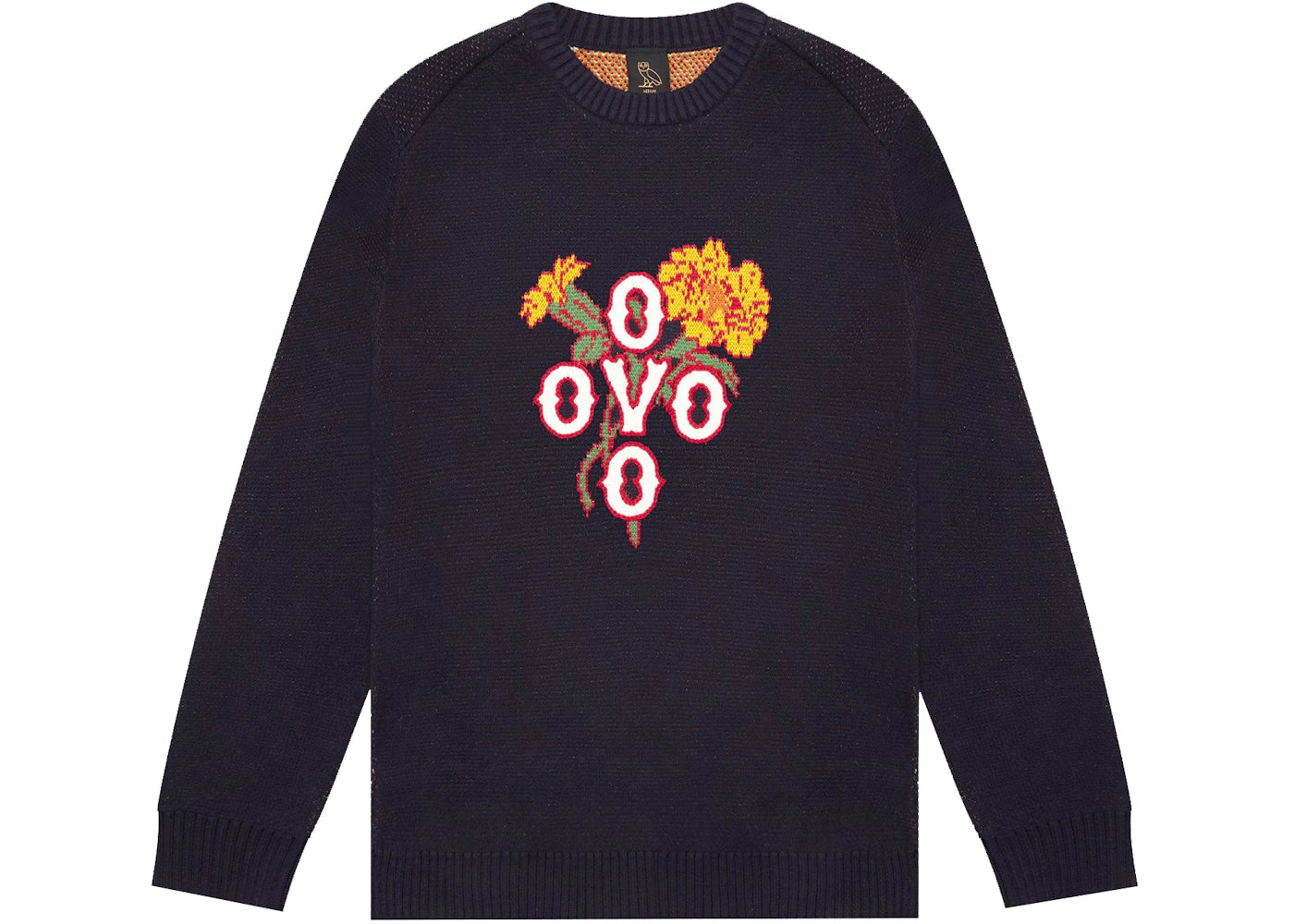 OVO Pom Pom Marigold Sweater Navy