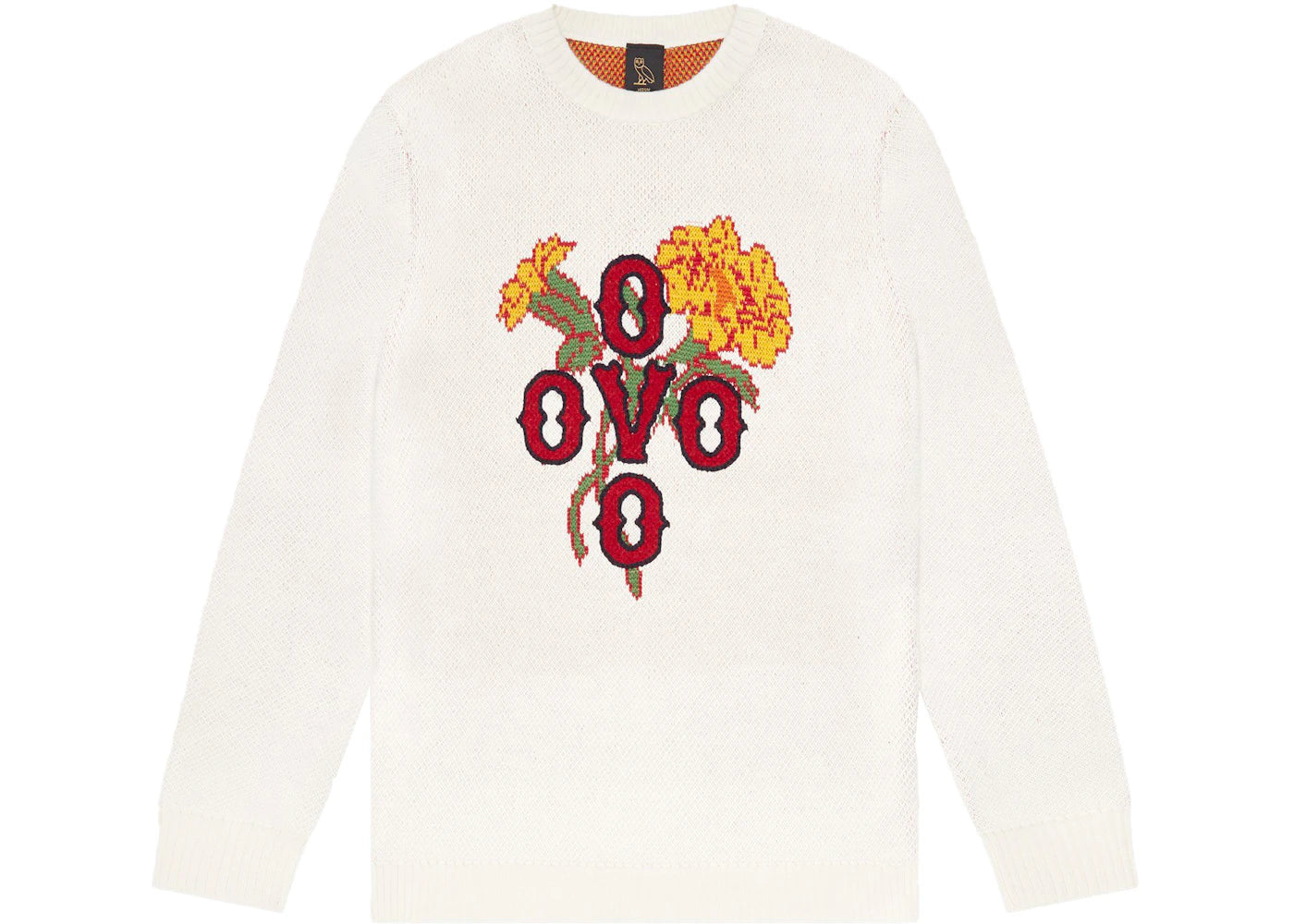 OVO Pompom Marigold Sweater Cream