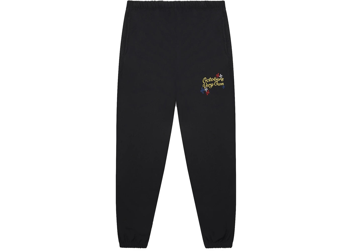 OVO Pompom Script Sweatpant Black