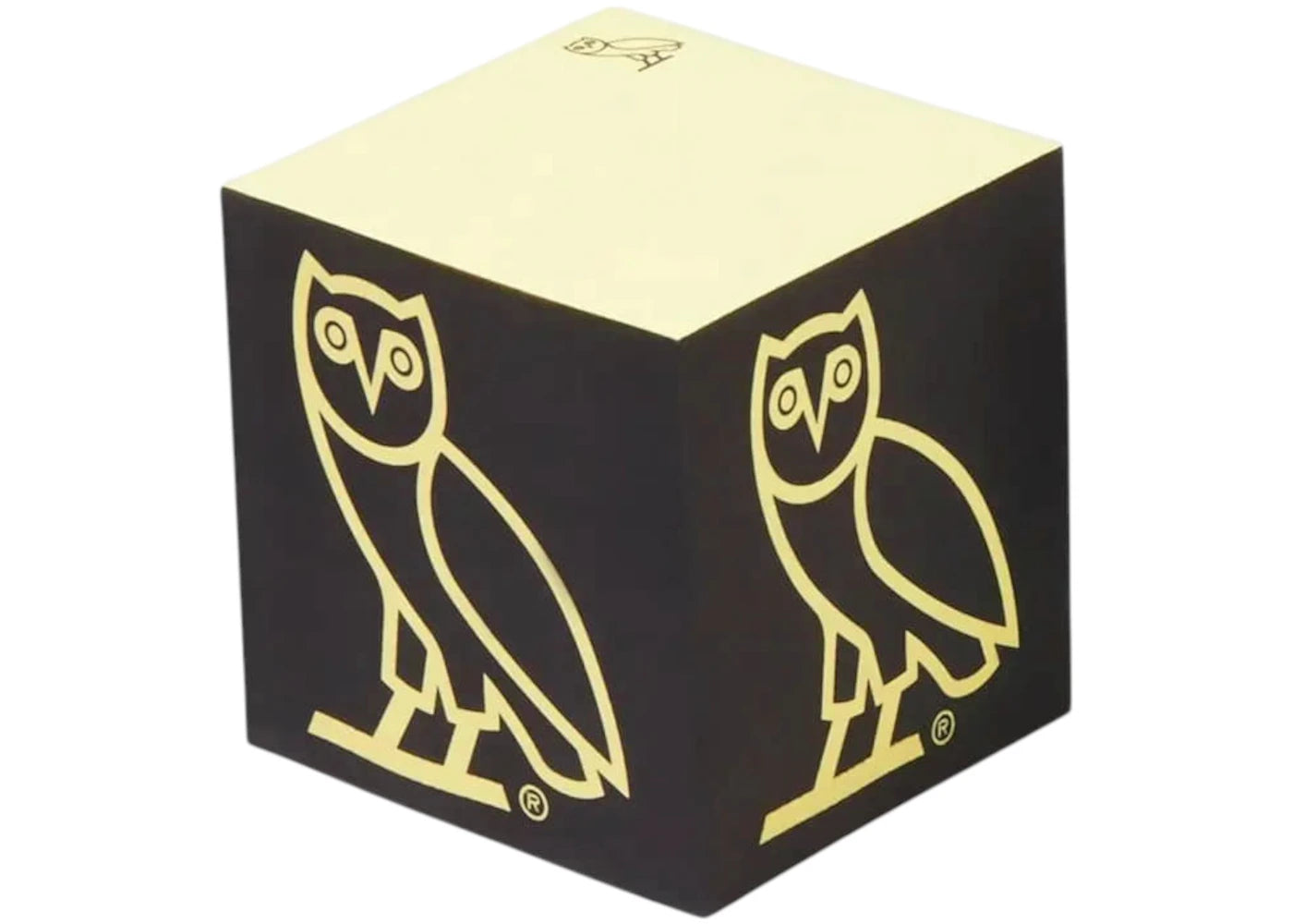 OVO Post-It Sticky Notes Black