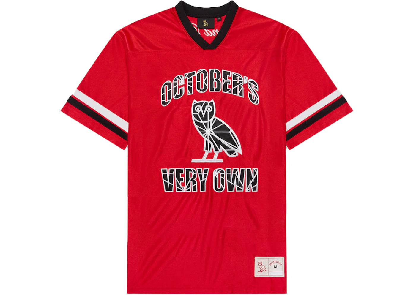 OVO Power And Respect Football Jersey Red