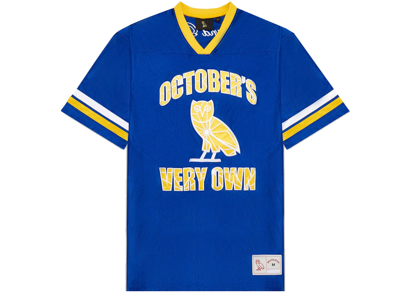 OVO Power And Respect Football Jersey Royal Blue