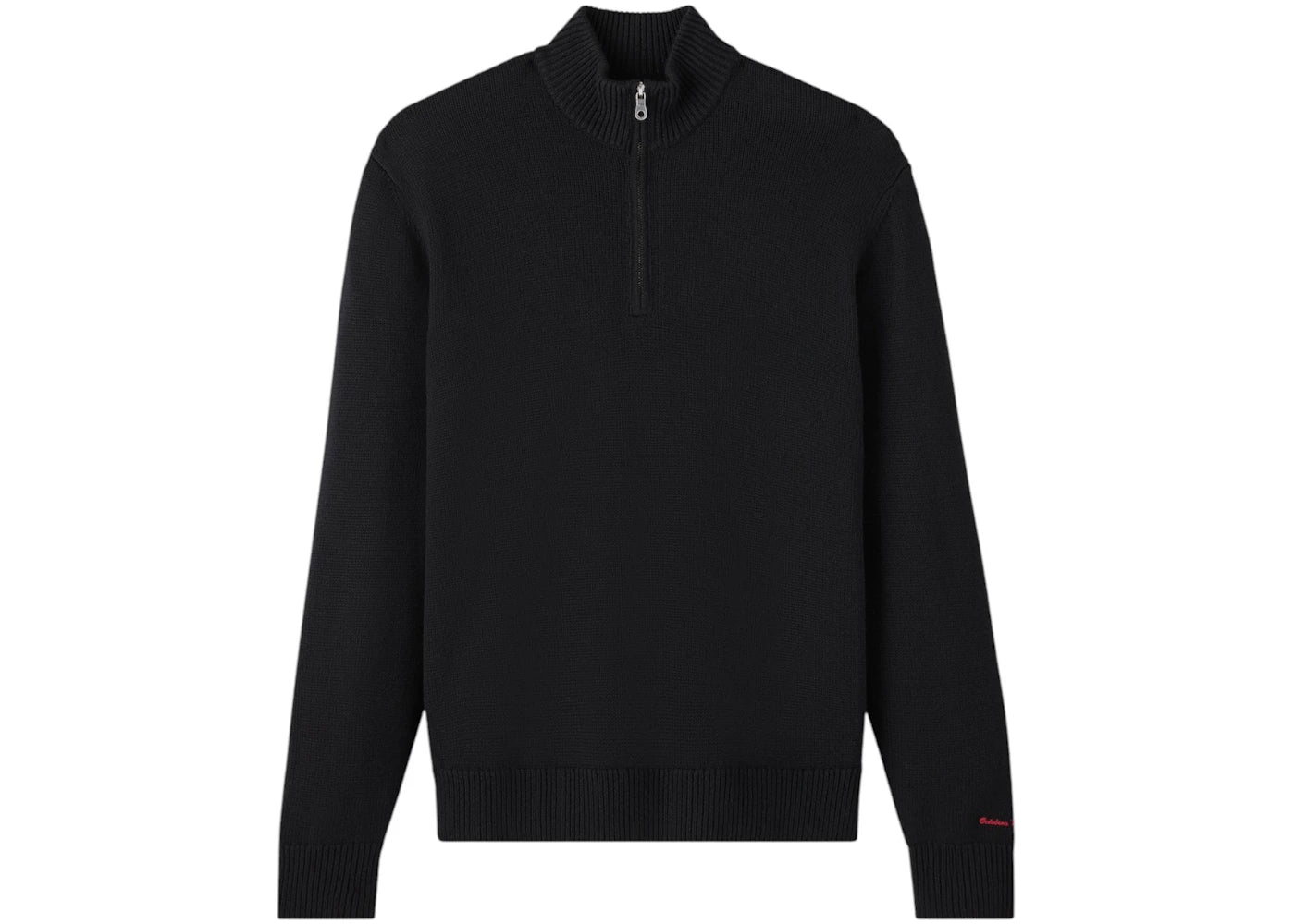 OVO Quarter-Zip Sweater Black