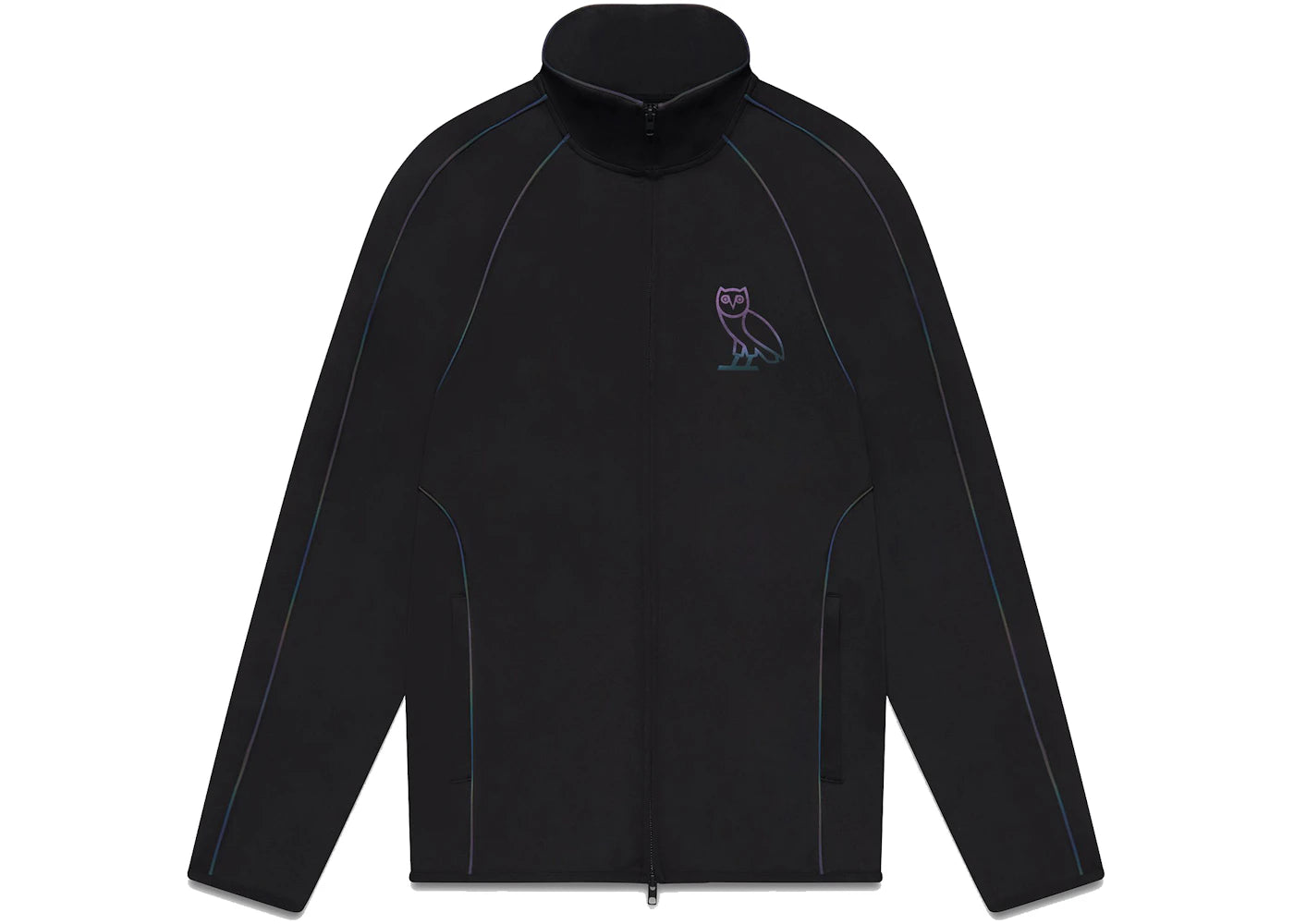 OVO Reflective Piping Jacket Black