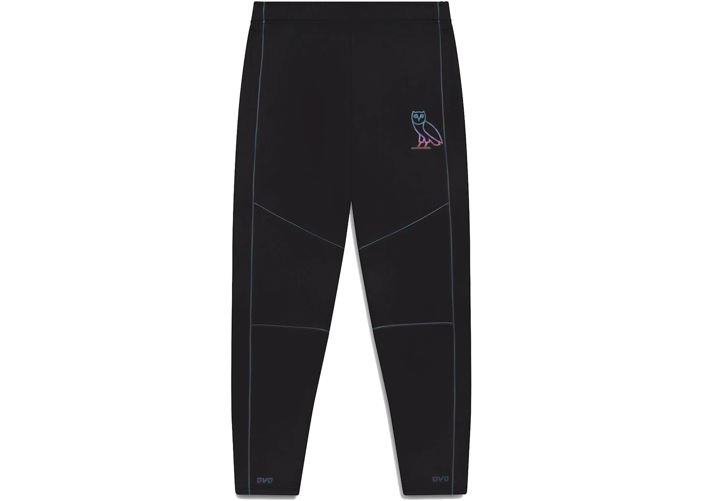 OVO Reflective Piping Pant Black