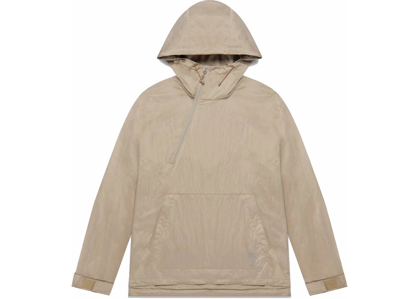 OVO Reflective Zip Anorak Stone