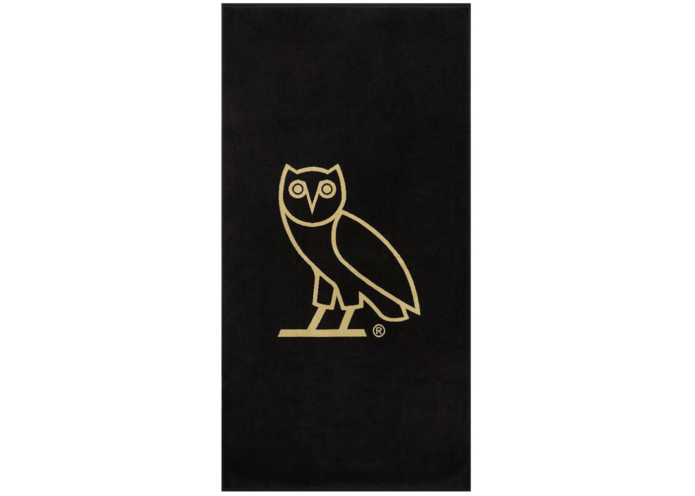 OVO Resort Towel Black