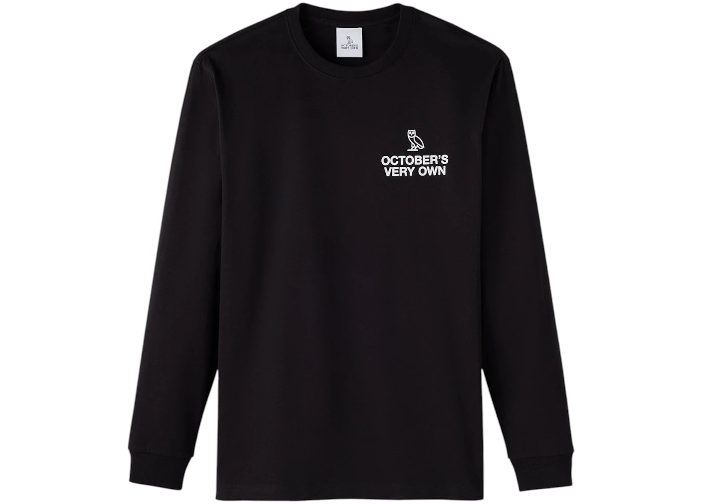 OVO Road Clear Long-Sleeve T-Shirt Black