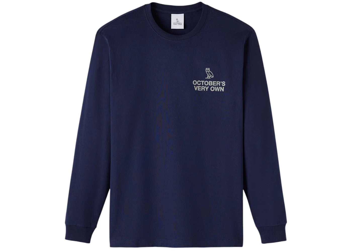 OVO Road Clear Long-Sleeve T-Shirt Navy