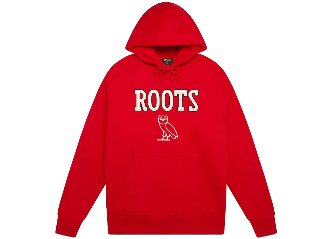 OVO Roots Athletics Owl Hoodie Red