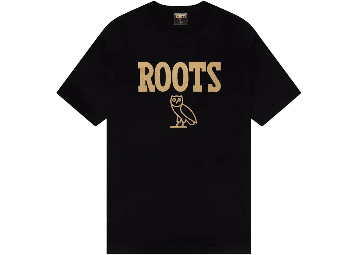 OVO Roots Athletics Owl T-Shirt Black