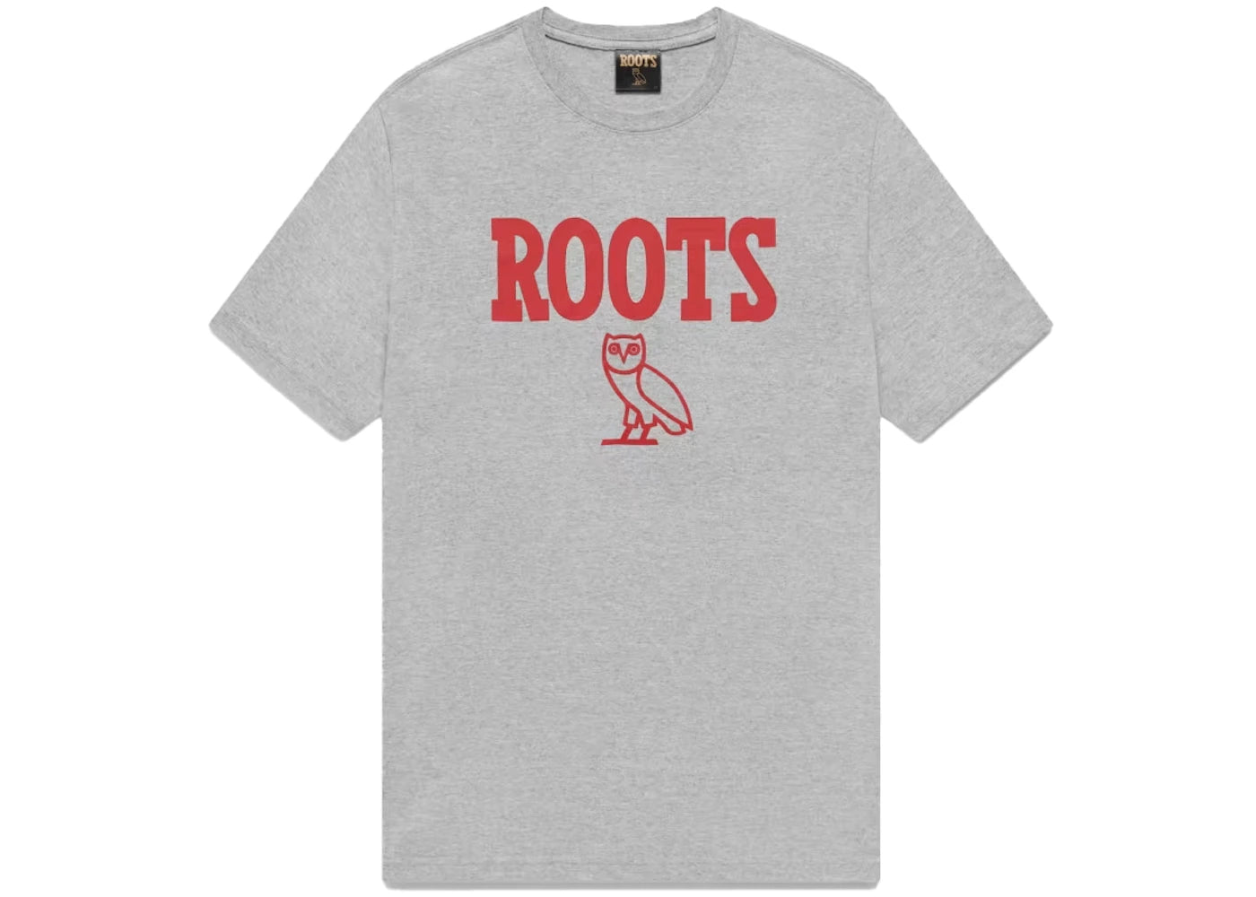 OVO Roots Athletics Owl T-Shirt Heather Grey