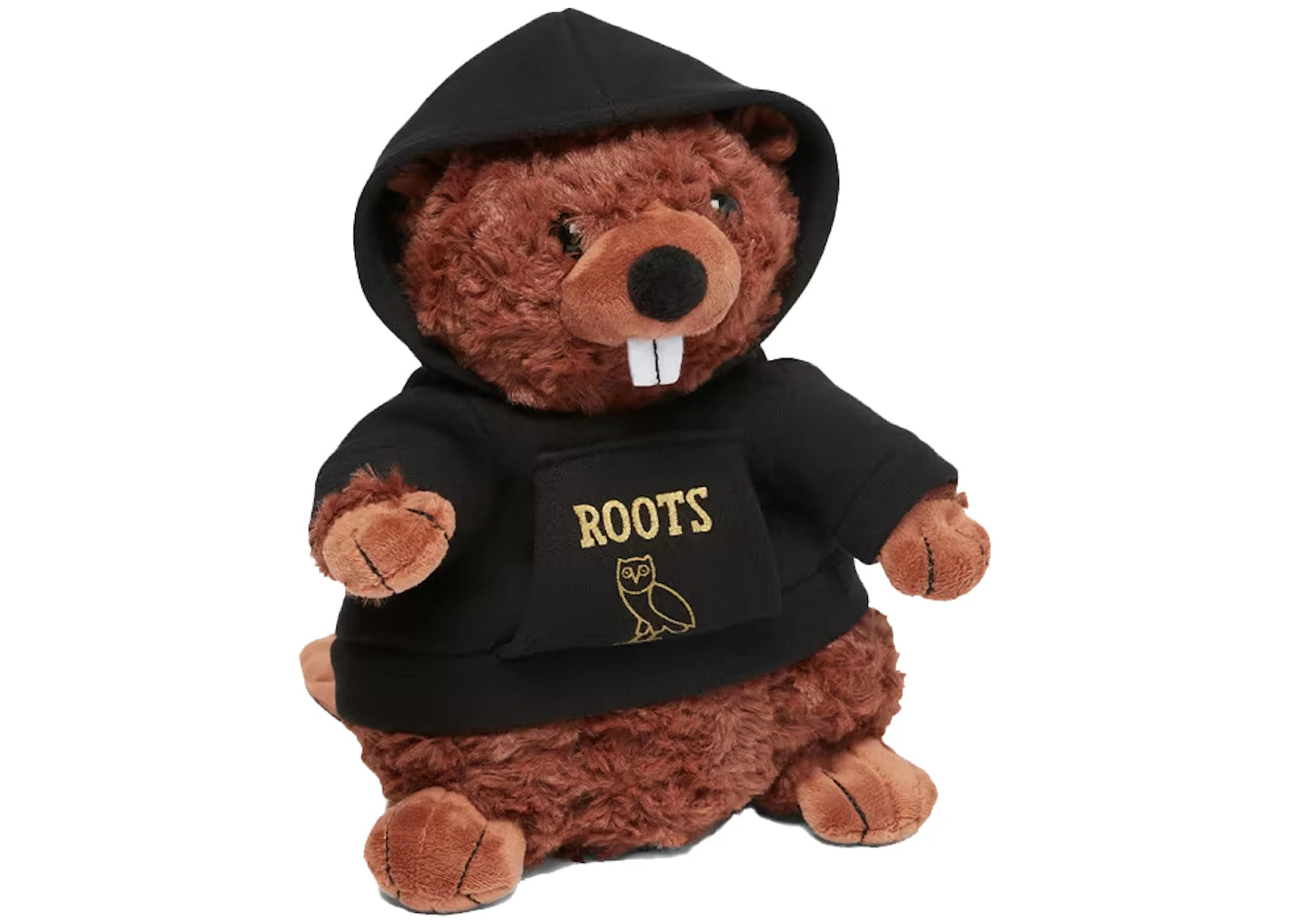 OVO Roots Beaver Stuffie Black