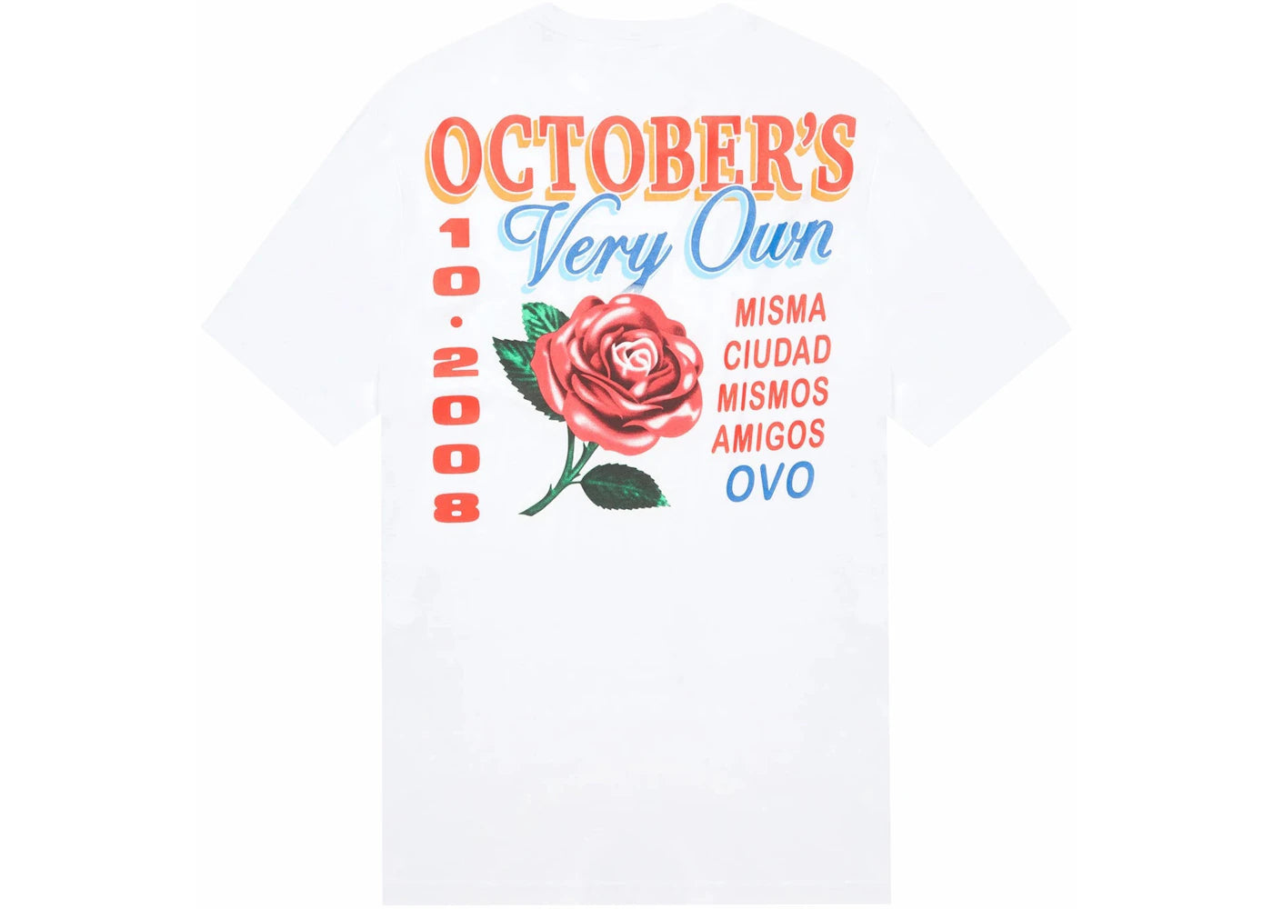 OVO Rose T-shirt White