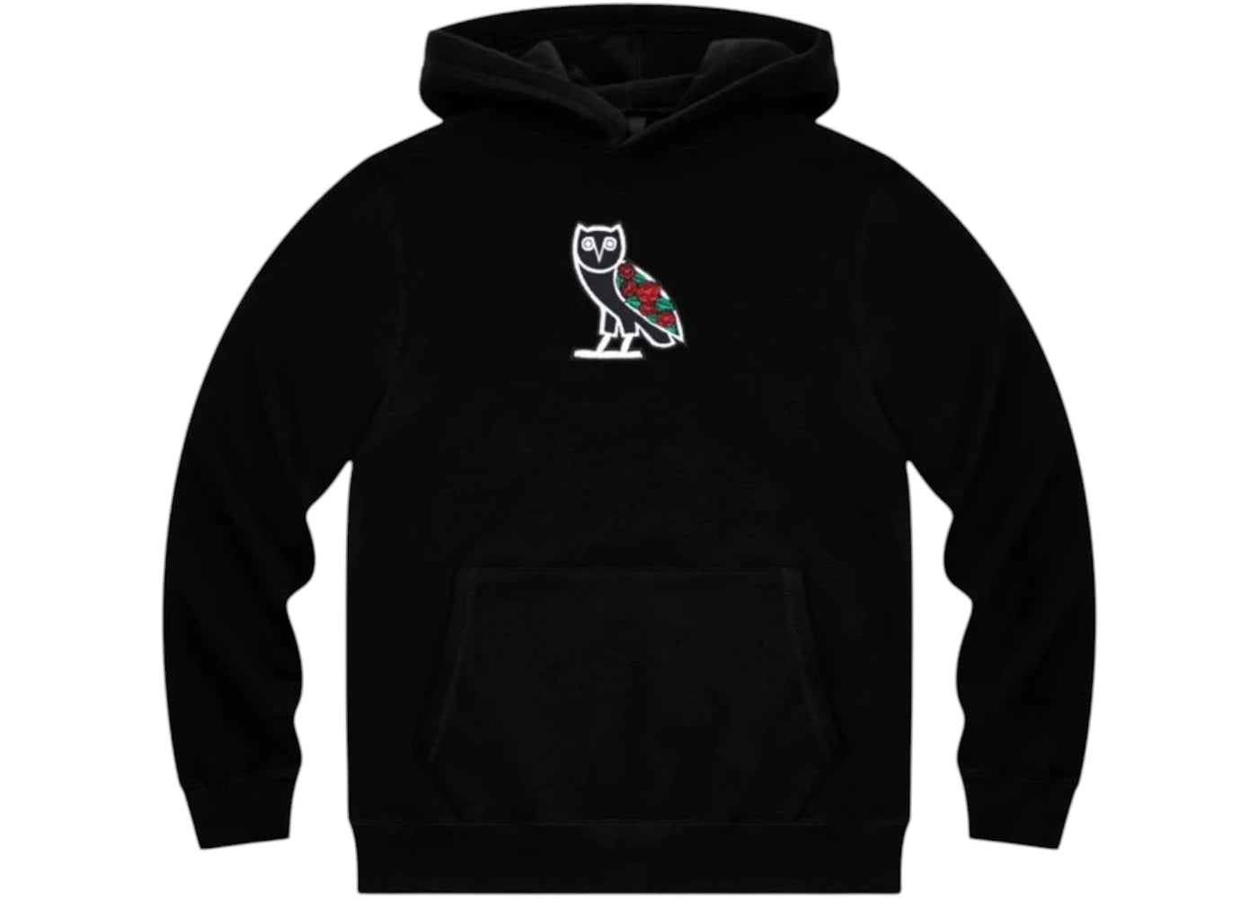 OVO Sandra's Rose Classic Owl Hoodie Black