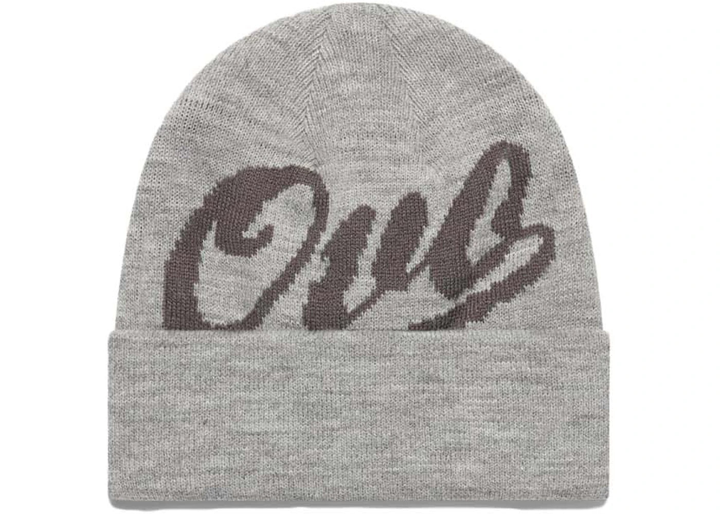 OVO Script Beanie Grey