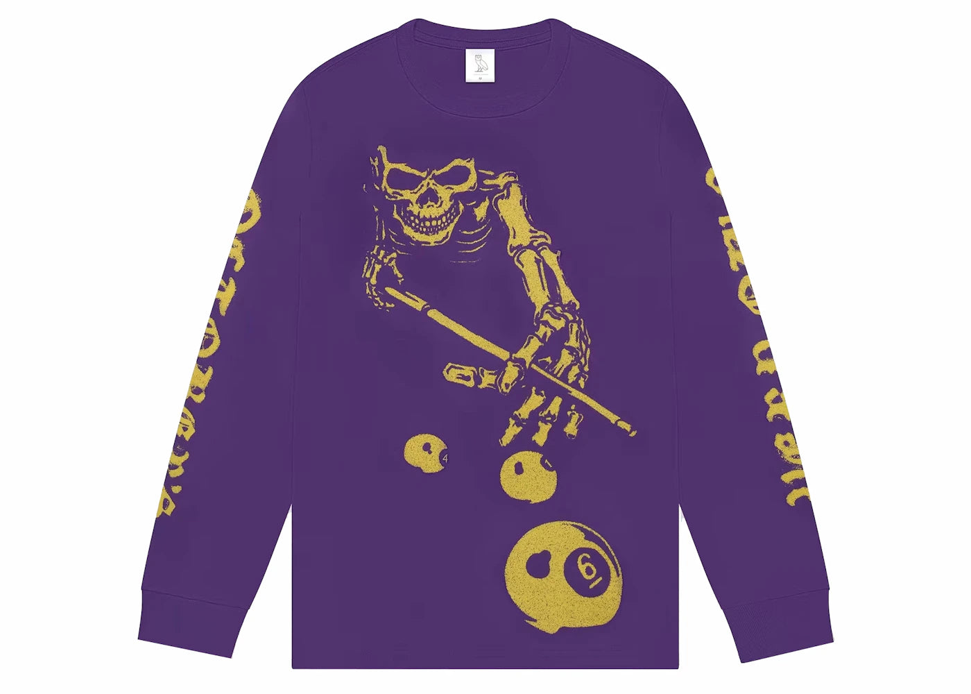 OVO Skeleton Longsleeve T-shirt Purple