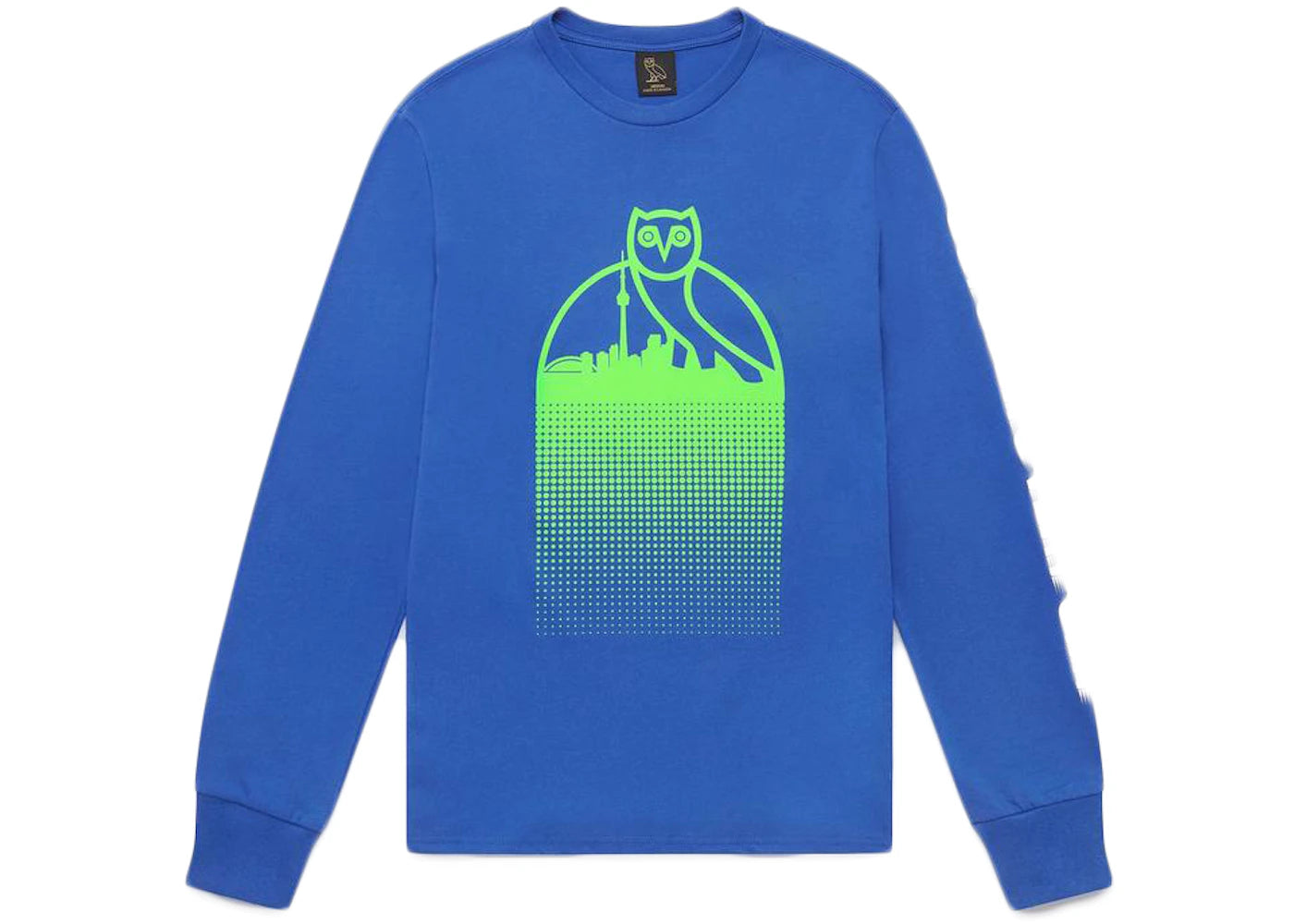 OVO Skyline Longsleeve T-Shirt Sapphire