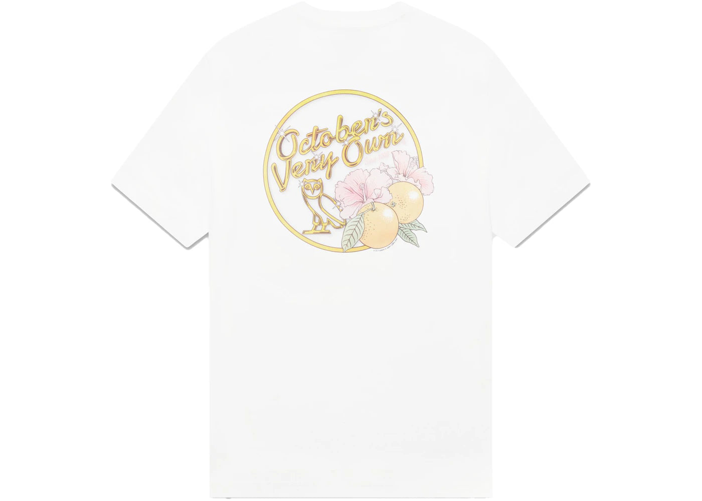 OVO Solid Gold Owl T-shirt White