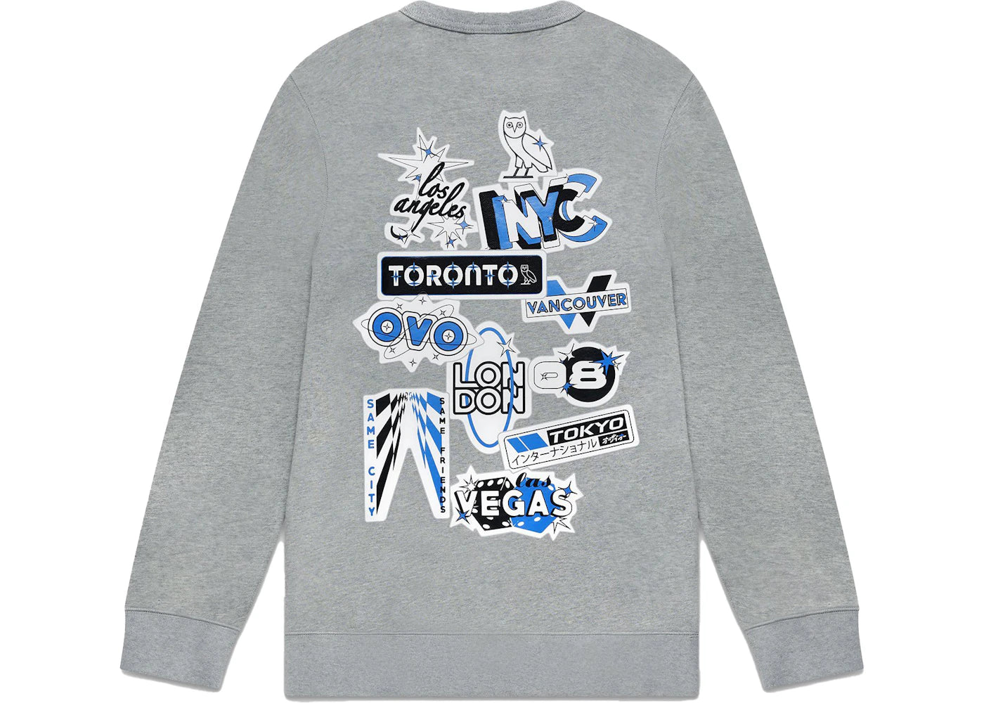 OVO Speedway Crewneck Heather Grey