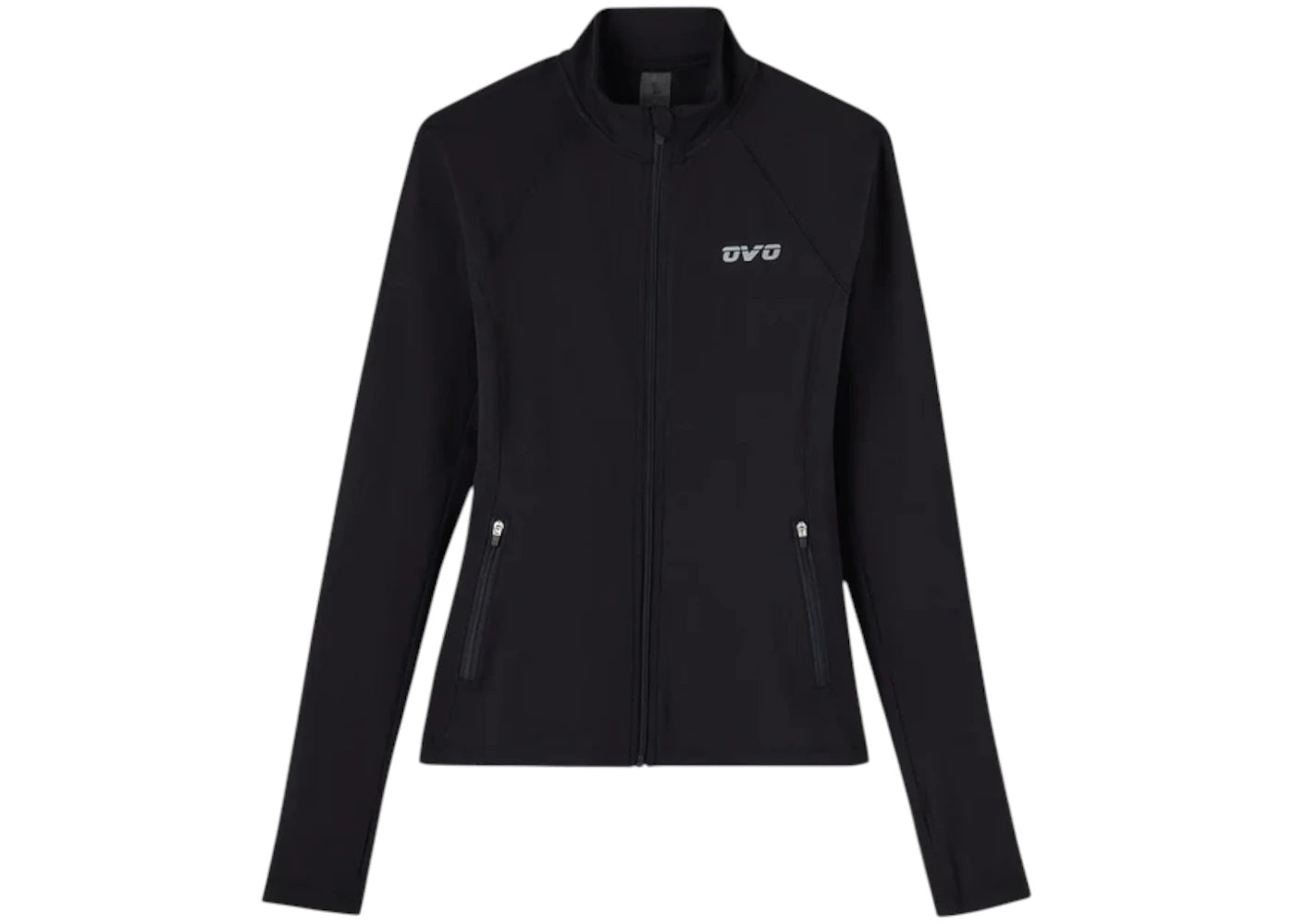 OVO Sportfit Zip-Up Jacket Black