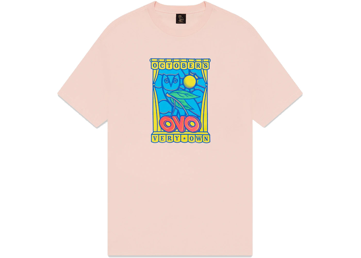 OVO Stained Glass T-shirt Pink