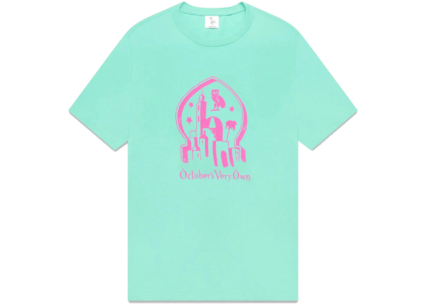 OVO Starlight Owl T-shirt Teal