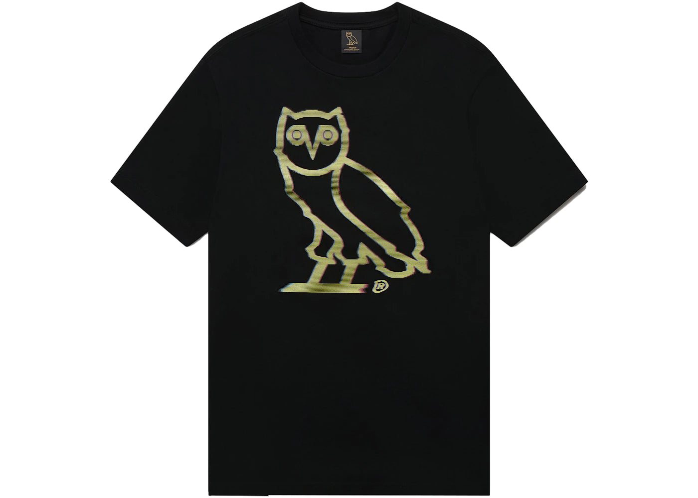 OVO Static Owl T-shirt Black