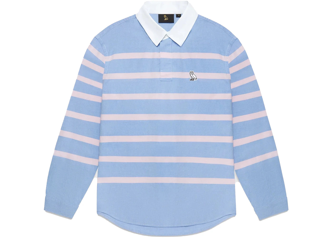 OVO Striped Oxford Rugby Blue/Pink