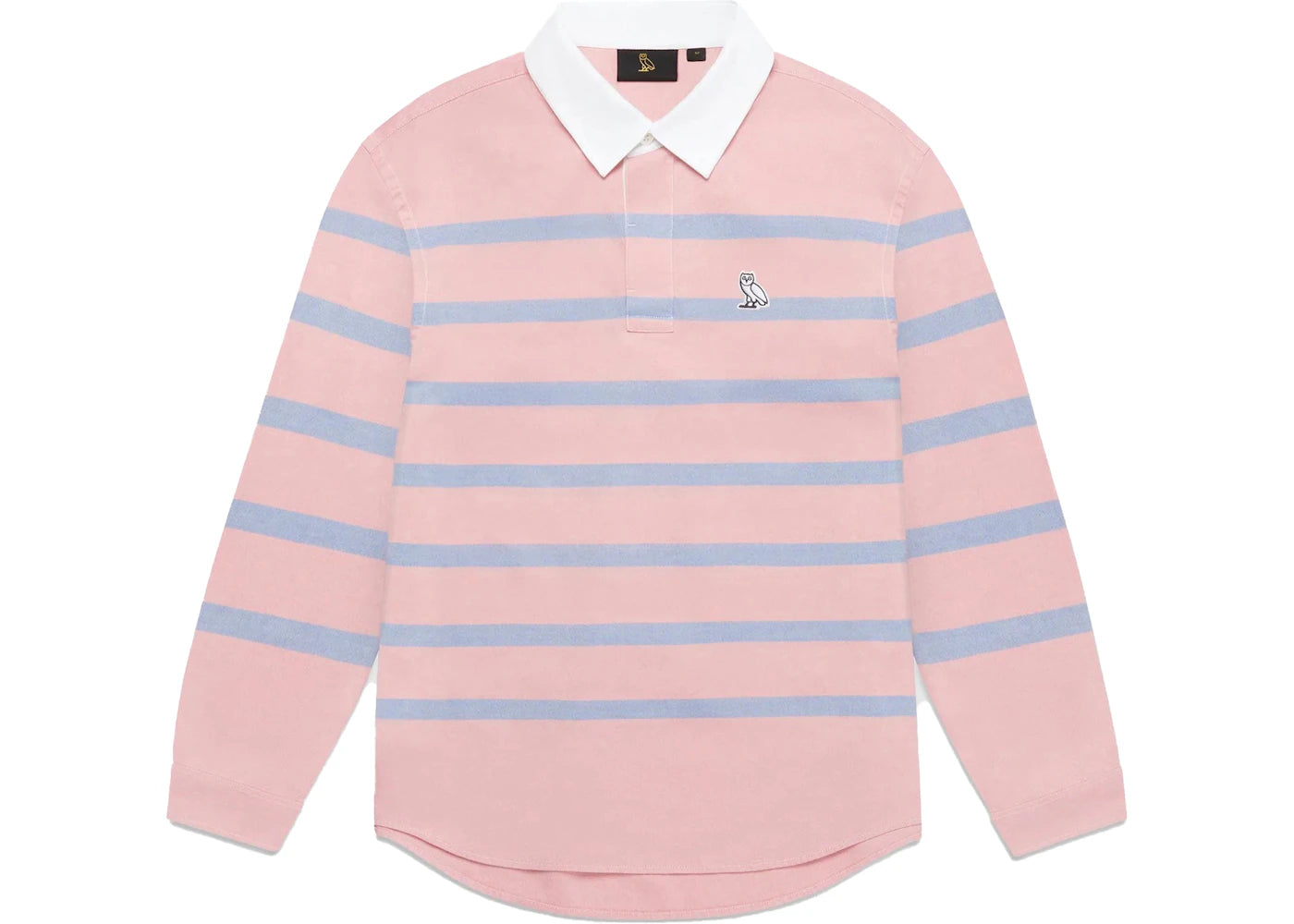 OVO Striped Oxford Rugby Pink/Blue