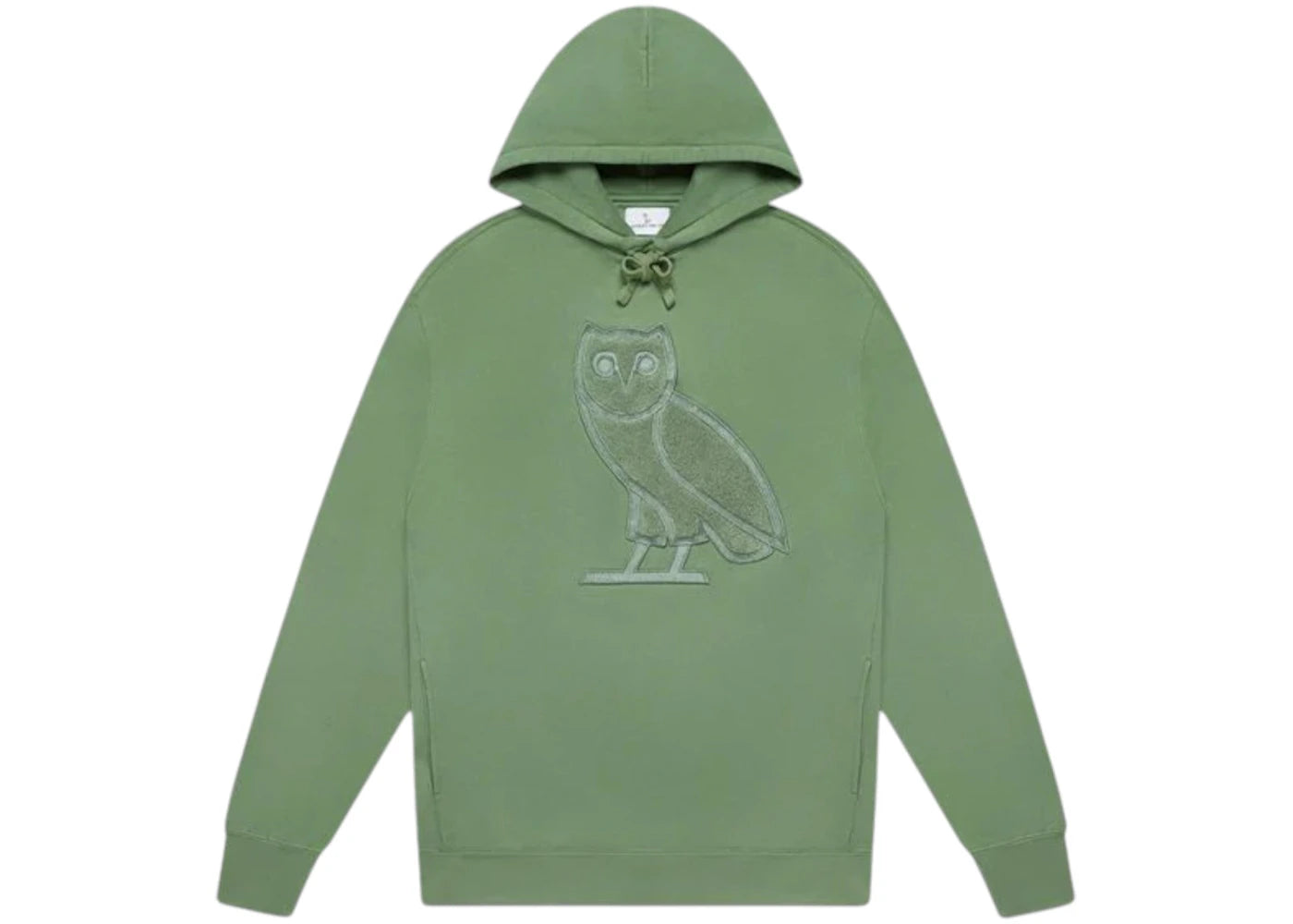 OVO Summer OG Owl Hoodie Field Green