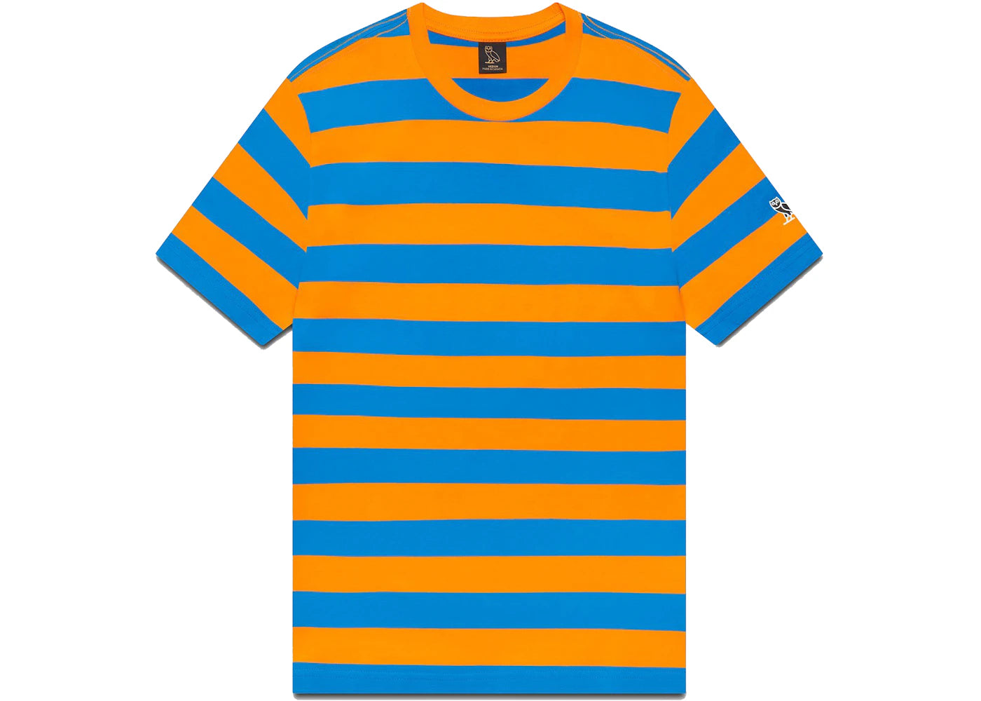 OVO Summer Stripe T-shirt Fountain/Apricot