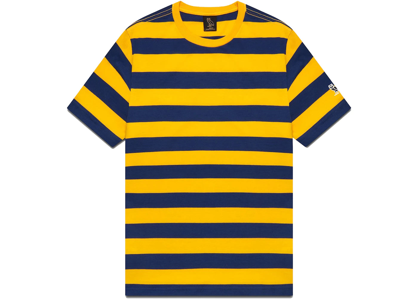 OVO Summer Stripe T-shirt Marine Blue/Sunrise