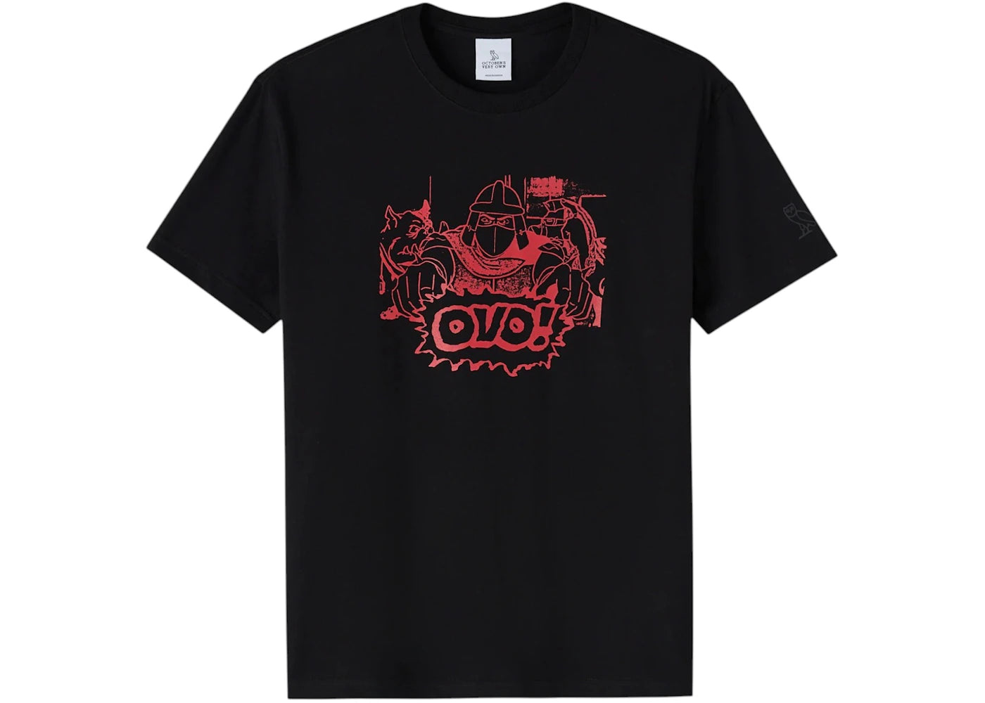 OVO Teenage Mutant Ninja Turtles Doom Tee Black