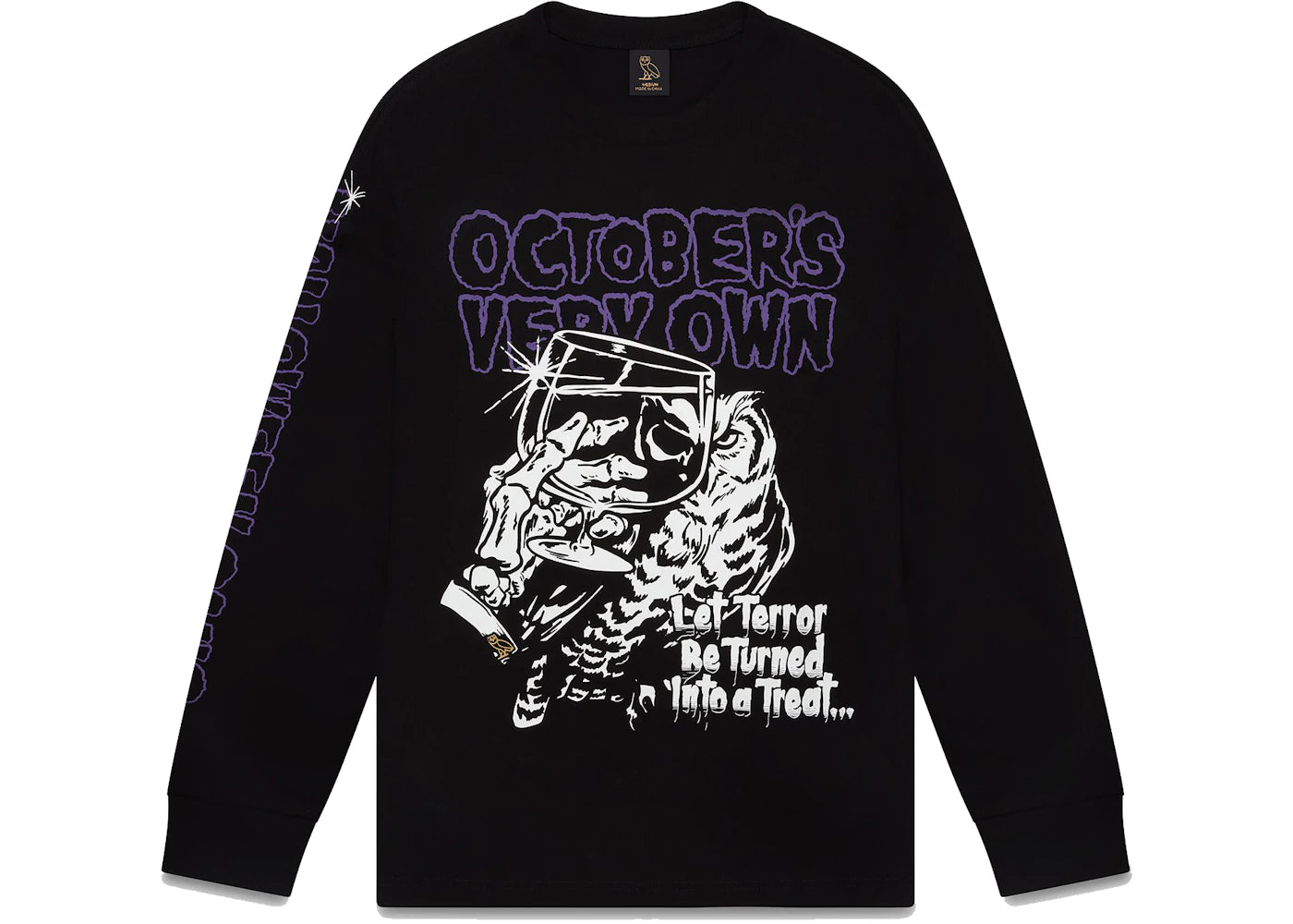 OVO Terror Longsleeve T-shirt Black