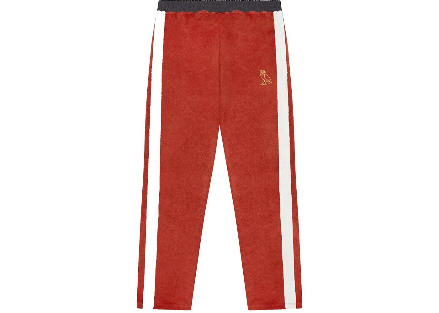 OVO Terry Cloth Track Pant Red