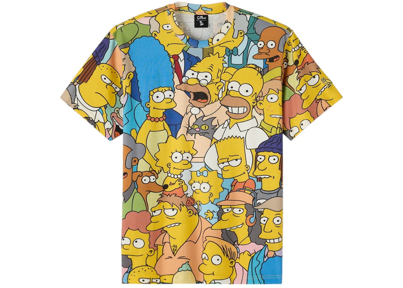 OVO The Simpsons All Over Print T-Shirt Multi