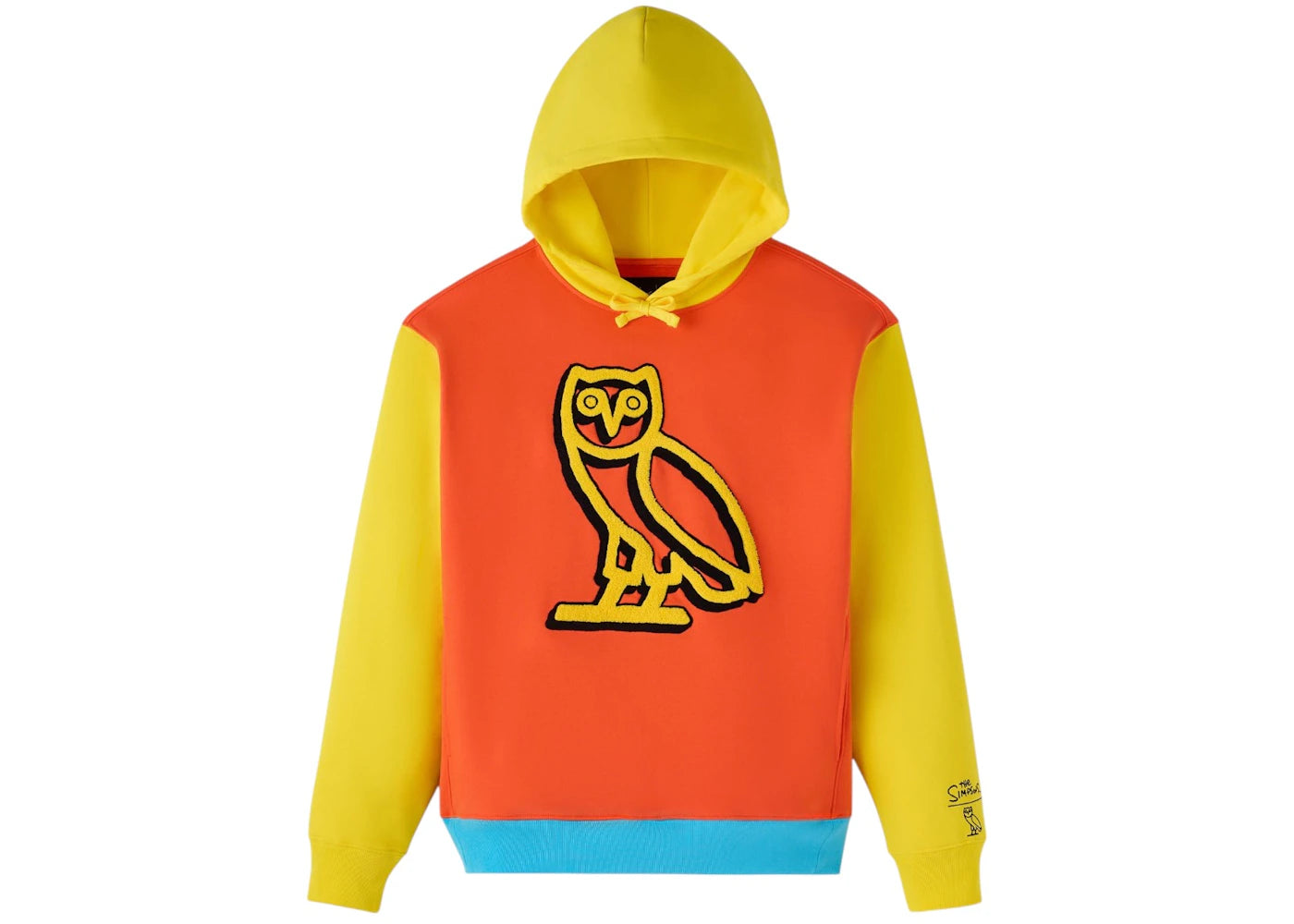 OVO The Simpsons Bart Hoodie Orange/Yellow