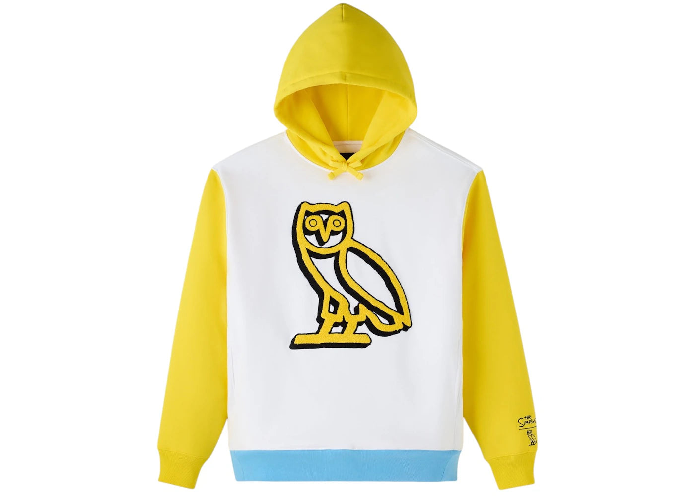 OVO The Simpsons Homer Hoodie White/Yellow