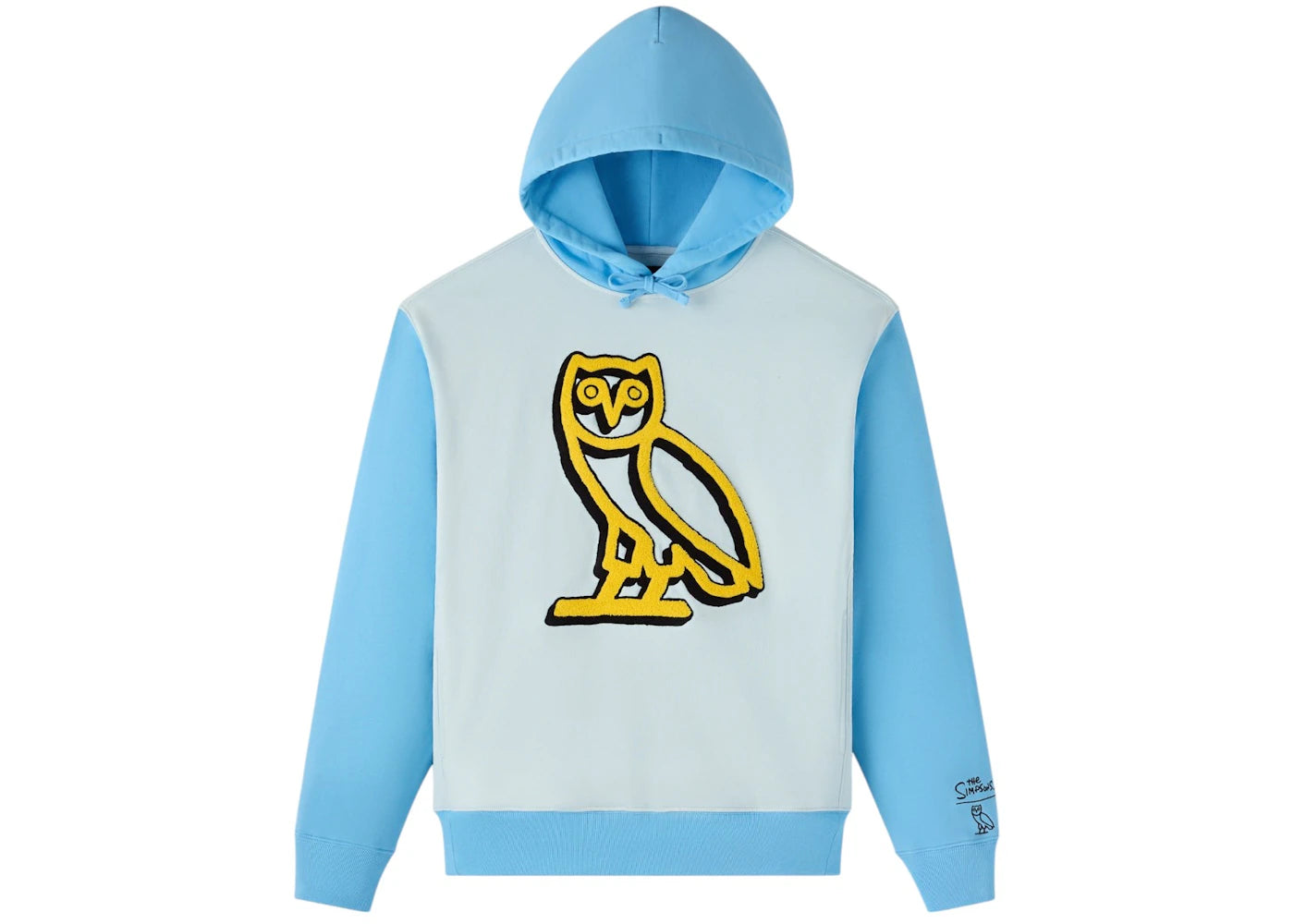 OVO The Simpsons Itchy Hoodie Light Blue