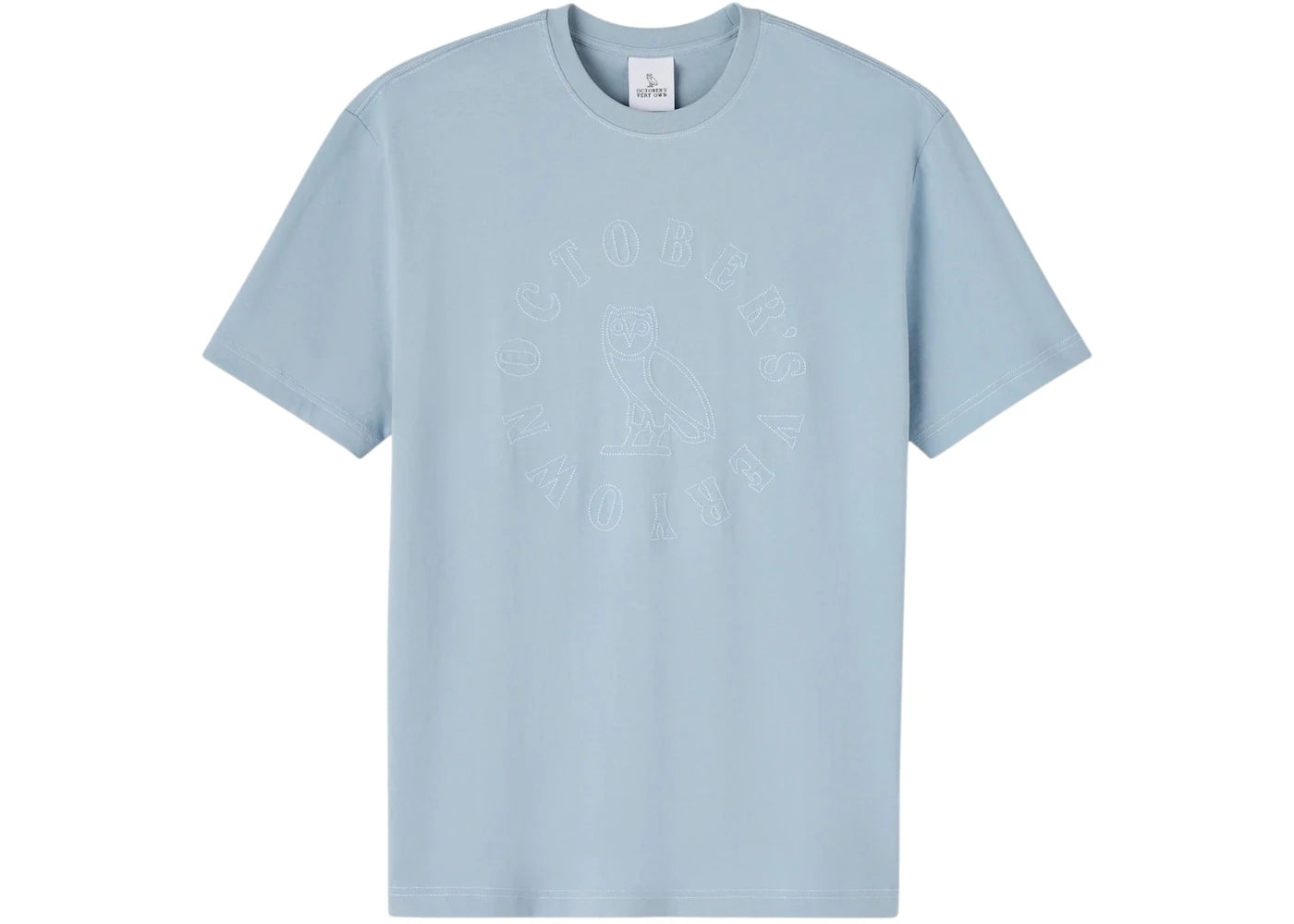 OVO Tonal Stitch T-Shirt Light Blue