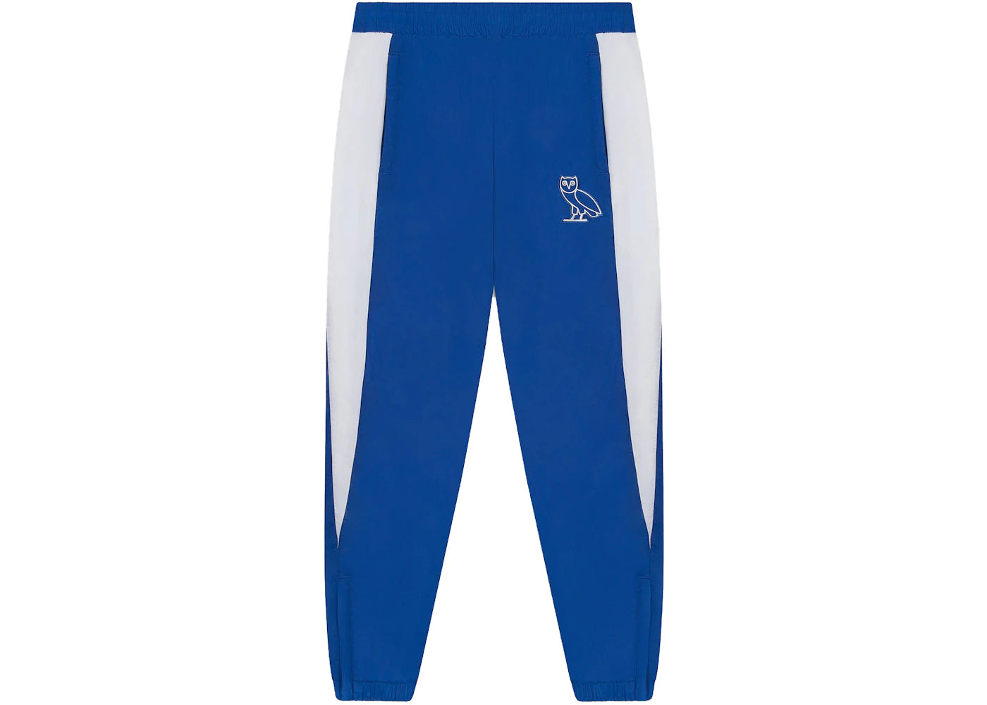 OVO Track Suit Pant White/Royal Blue