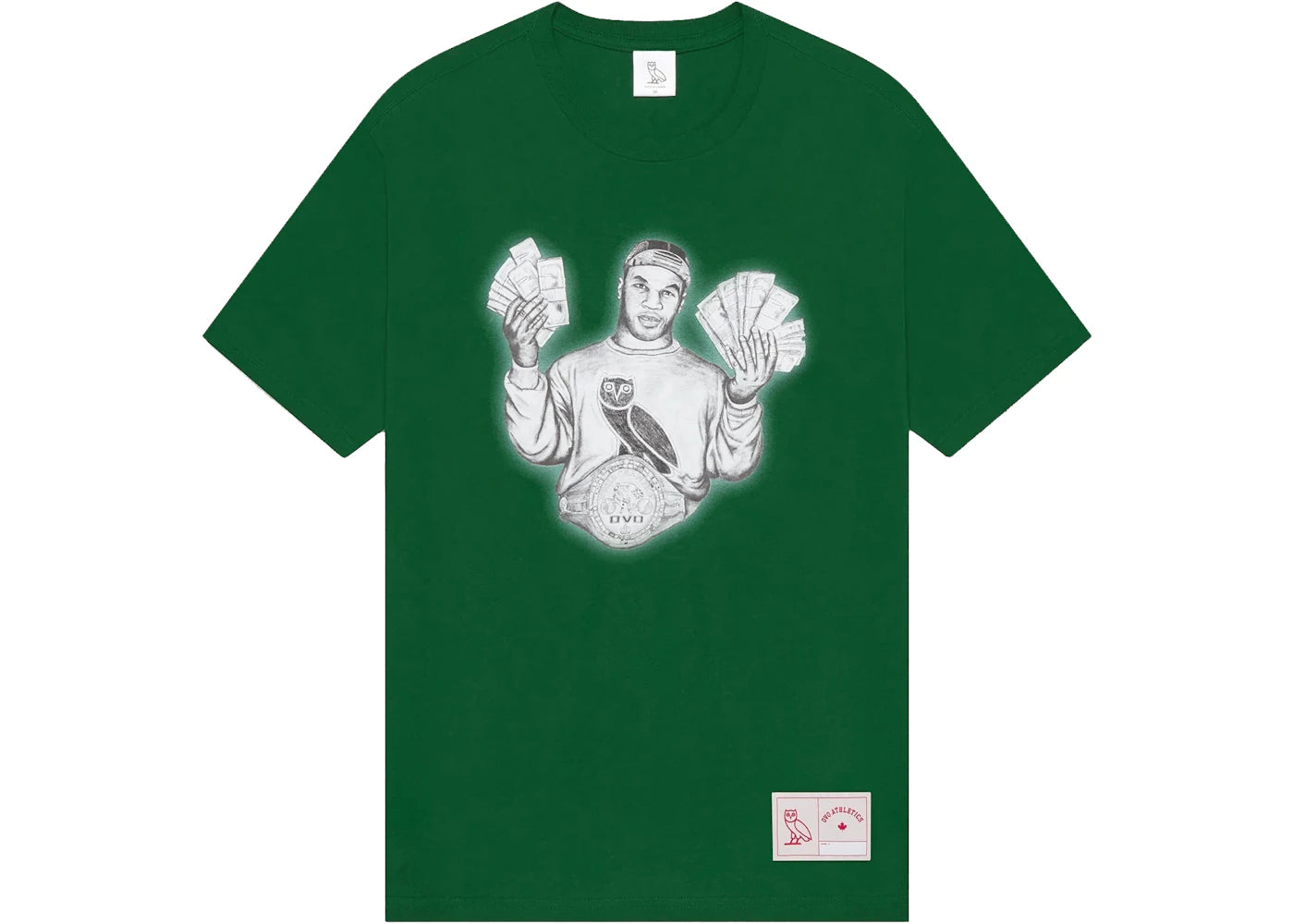 OVO Tyson Money Mike T-shirt Green