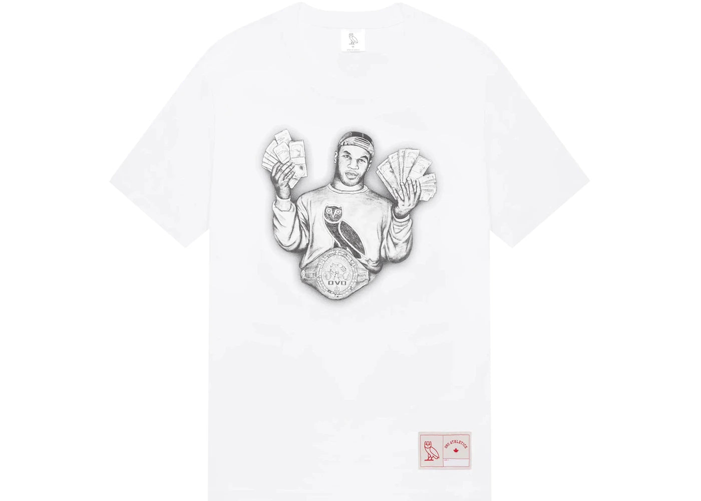 OVO Tyson Money Mike T-shirt White