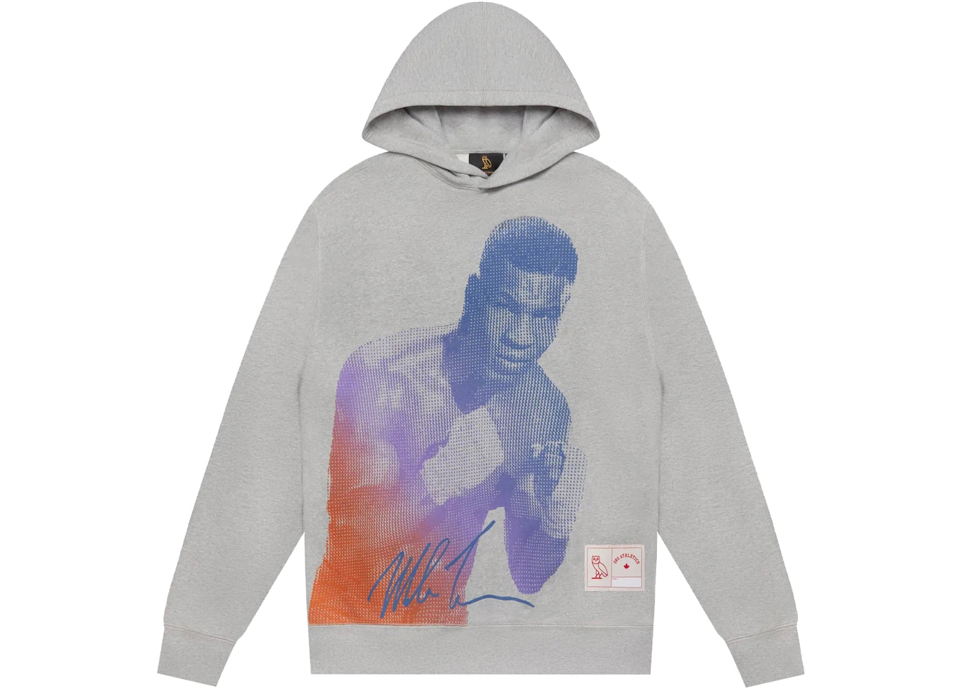 OVO Tyson Signature Hoodie Heather Grey