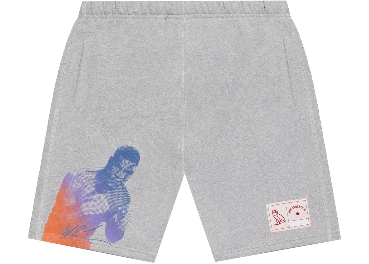 OVO Tyson Signature Sweatshort Heather Grey