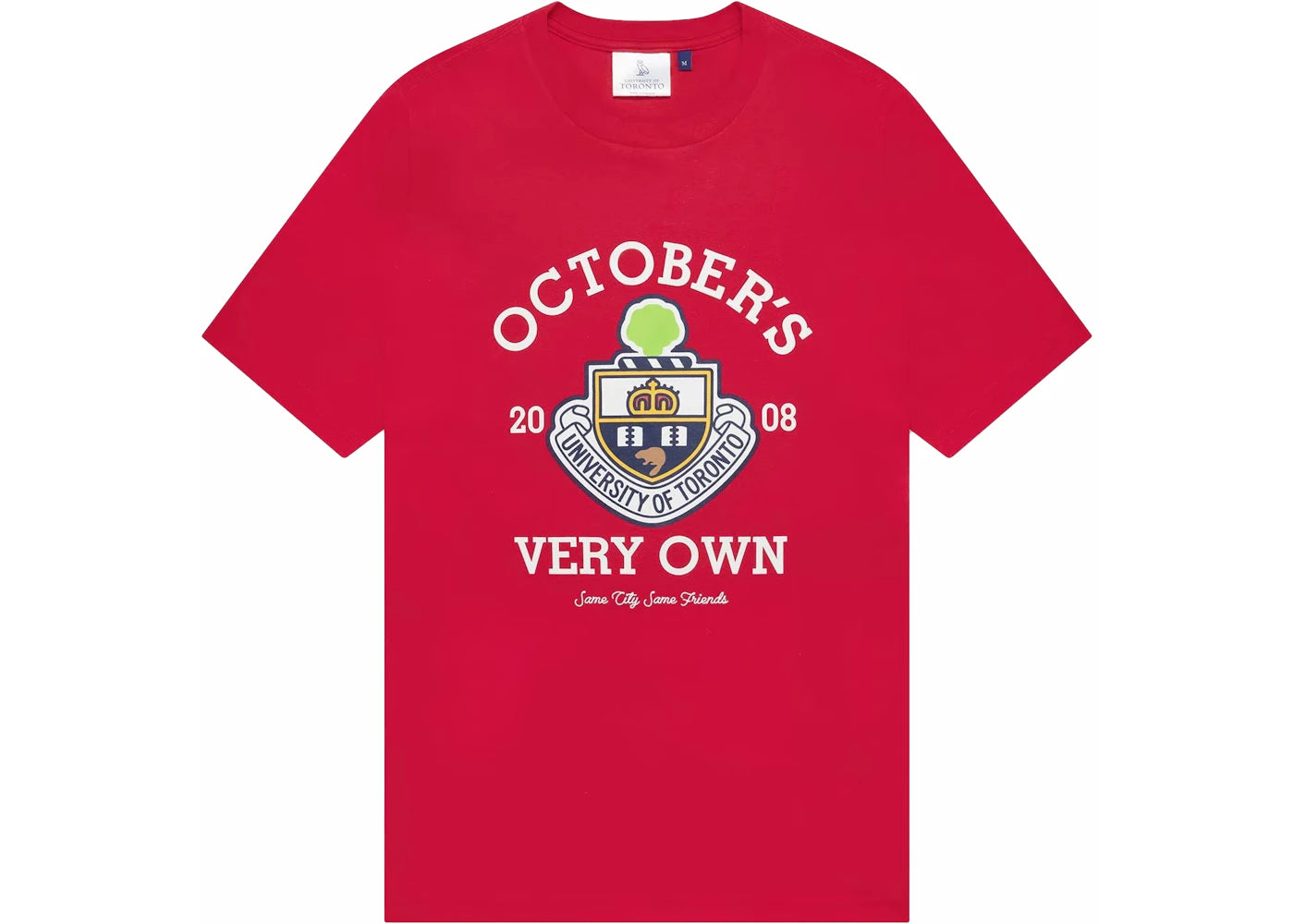 OVO U Of T Crest T-Shirt Red