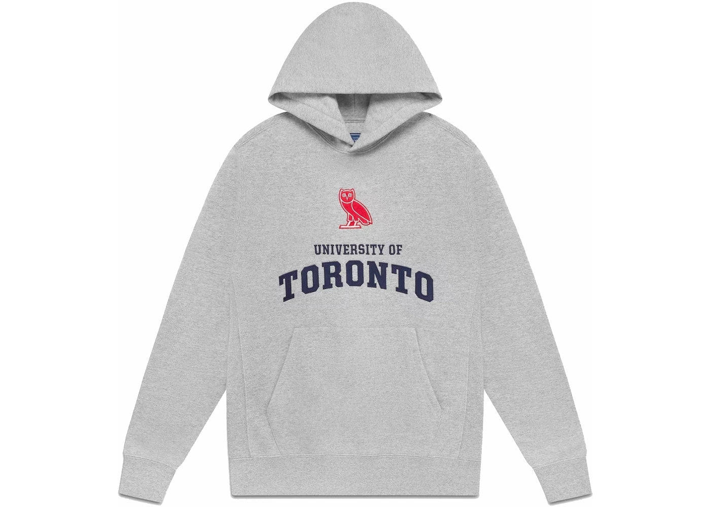 OVO U Of T University Hoodie Heather Grey