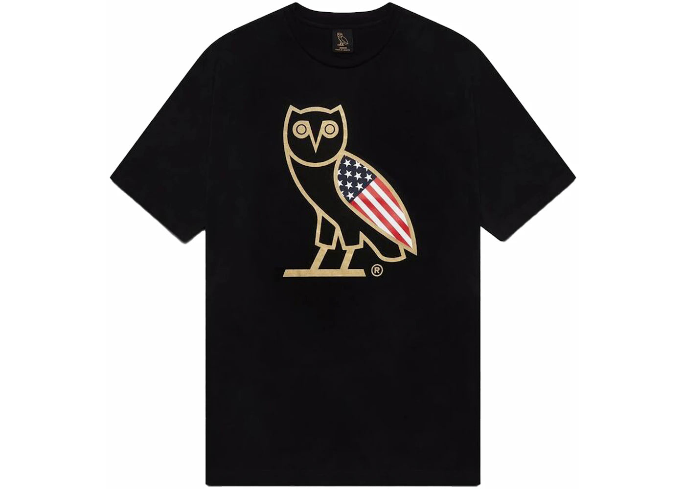 OVO USA OG Owl T-shirt Black